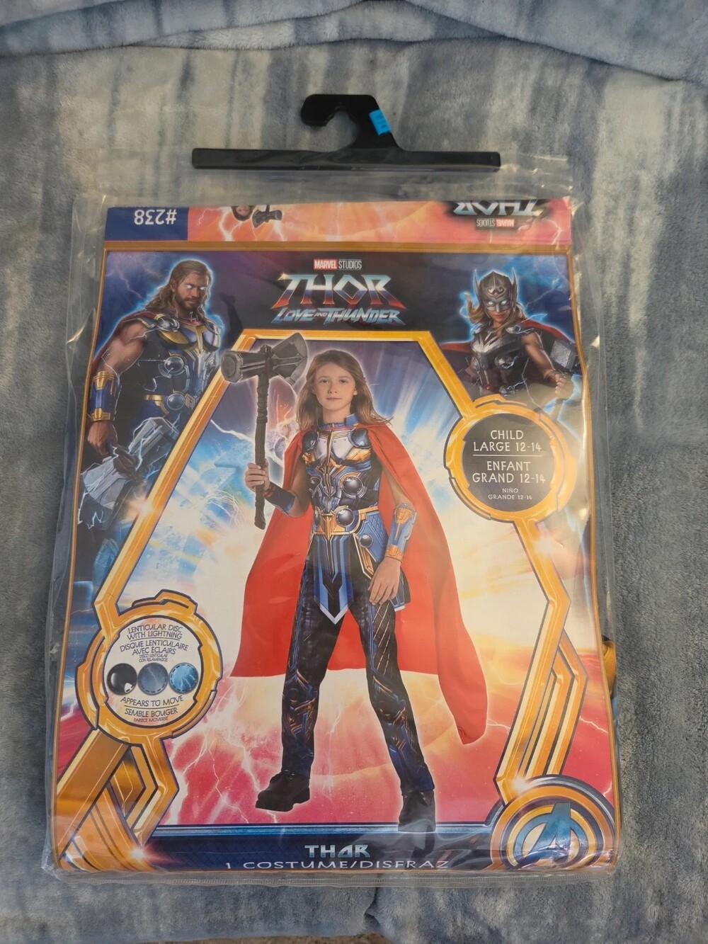 Marvel Thor Halloween Costume for Kids Size 12-14 Youth Large